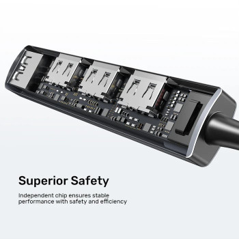 UNITEK TYPE-C TO 4 PORT USB (USB3.0+USB2.0) H1208B