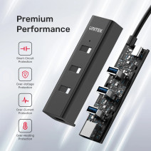 UNITEK TYPE-C TO 4 PORT USB 3.0 + TYPE-C (Y-3089Z)