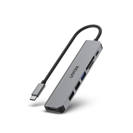 UNITEK USB-C 7in1 UNIVERSAL DOCK STATION (H1118A)