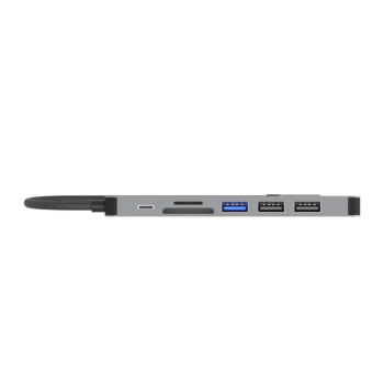 UNITEK USB-C 7in1 UNIVERSAL DOCK STATION (H1118A)