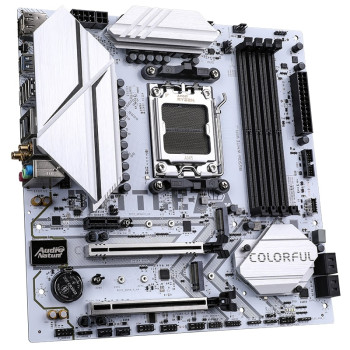 COLORFUL BATTLE-AX B650M-WHITE WIFI 6 V15 DDR5 7600