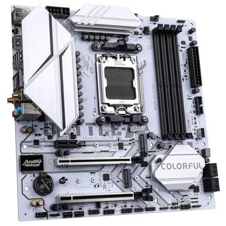 COLORFUL BATTLE-AX B650M-WHITE WIFI 6 V15 DDR5 7600