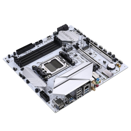 COLORFUL BATTLE-AX B650M-WHITE WIFI 6 V15 DDR5 7600