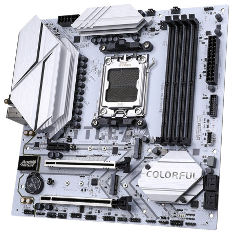 COLORFUL BATTLE-AX B650M-WHITE WIFI 6 V15 DDR5 7600