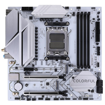 COLORFUL BATTLE-AX B650M-WHITE WIFI 6 V15 DDR5 7600