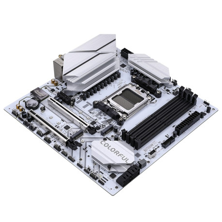 COLORFUL BATTLE-AX B650M-WHITE WIFI 6 V15 DDR5 7600