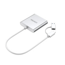 UNITEK USB-C KART OKUYUCU SD/CF/MICROSD (Y-9313D)