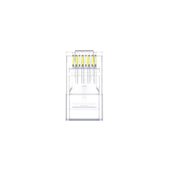 UNITEK CAT6 RJ45 MODULER 100'LÜ KONNEKTÖR (Y-OT19TP)