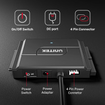 UNITEK USB3.0 TO IDE + SATA II DÖNÜŞTÜRÜCÜ(Y-3324)