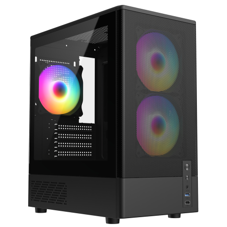 FRISBY FC-8975B 550W 3X RGB GAMİNG KASA