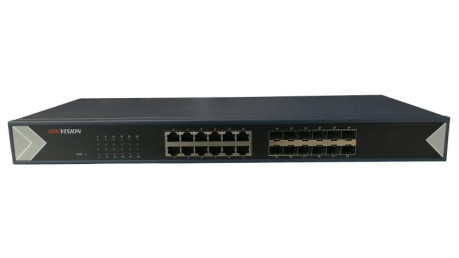 HIKVISION DS-3E0524TF 12XGE RJ-45 + 12XGE/SFP F.GİGABİT OMURGA SWİTCH