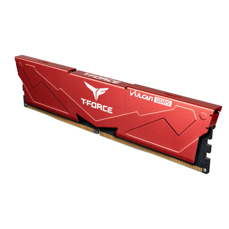 Team T-Force Vulcan Red 32GB (2x16) 6000MHz DDR5 CL38 Ram (FLRD532G6000HC38JDC01)