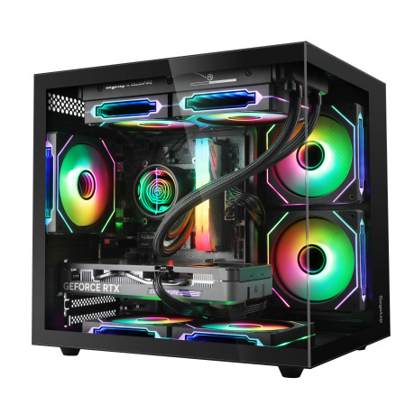 SEGOTEP Brave W1 Siyah 650W 80+ Midi Tower Kasa  (ARGB Fan)