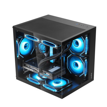 SEGOTEP Brave W1 Siyah 650W 80+ Midi Tower Kasa  (ARGB Fan)
