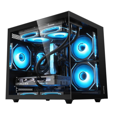 SEGOTEP Brave W1 Siyah 650W 80+ Midi Tower Kasa  (ARGB Fan)