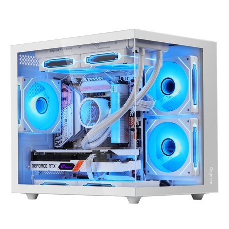 SEGOTEP Brave W1 Beyaz 650W 80+ Midi Tower Kasa (ARGB Fan)