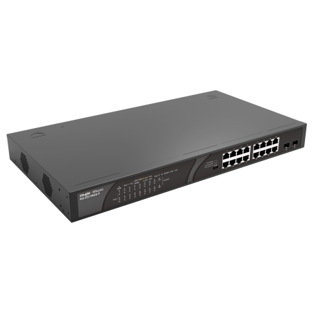 RUİJİE-REYEE RG-ES118GS-P 16XGE 2XGE/SFP F.GİGABİT 247W POE SWİTCH
