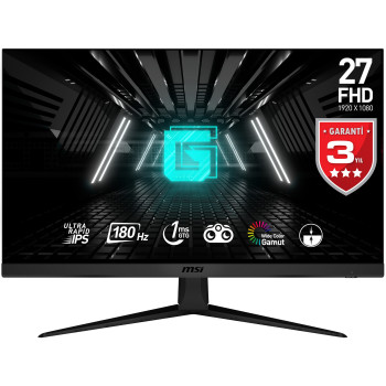 27 MSI G2712F FHD FLAT ULTRA RAPID IPS 1MS 180HZ  ADAPTIVE-SYNC GAMING MONITOR