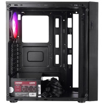 EVEREST FACED V5 MESH 600W RGB SİYAH GAMİNG KASA