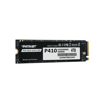Patriot P410 4TB 5000/4500MB/s PCIe Gen4 x4 NVMe 1.4 M.2 SSD Disk (P410P4TBM28H)