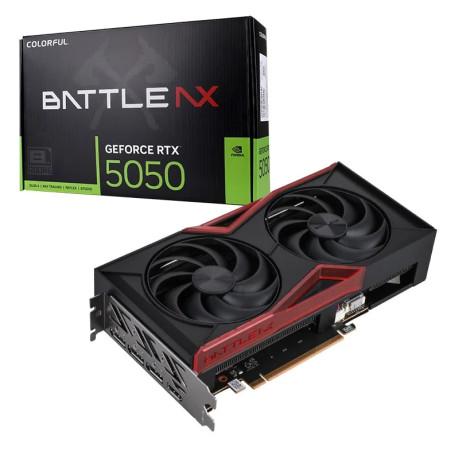 COLORFUL Battle Ax RTX 5050 8GB GDDR6 128Bit (DUO 8GB-V) Ekran Kartı