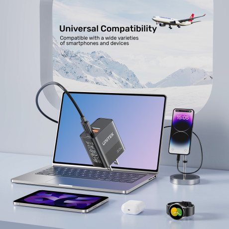 UNITEK 20W HIZLI ŞARJ ADAPTÖRÜ 1*USB-C (P1124ABK-EU)
