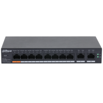 DAHUA CS4010-8ET-60 8XFE- 2XGE YÖNETİLEBİLİR 60W POE SWITCH