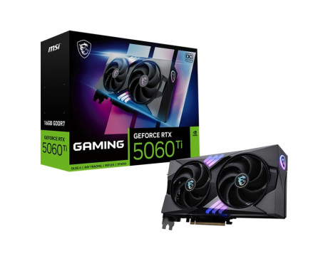 MSI VGA GEFORCE RTX 5060 TI 16GB GDDR7 128B DX12 PCIE 5.0 X16 (3XDP 1XHDMI)