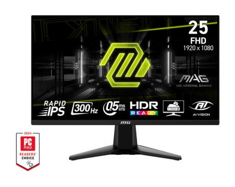 24.5 MSI MAG 255XF IPS 0.5MS 300HZ FHD GAMING