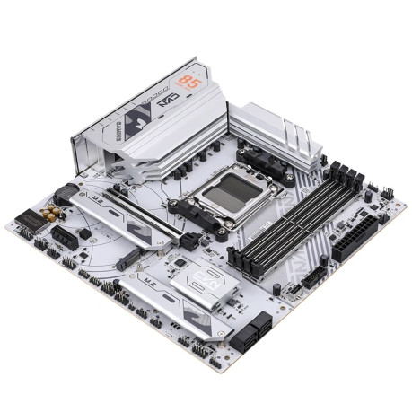COLORFUL CVN B850M GAMING FROZEN WIFI 6 V14A DDR5 8400Mhz mATX AM5 Anakart