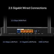 TP-LINK ARCHER BE230 BE3600 Dual-Band Wi-Fi 7 ROUTER