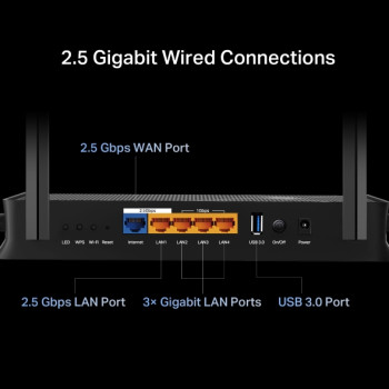 TP-LINK ARCHER BE230 BE3600 Dual-Band Wi-Fi 7 ROUTER