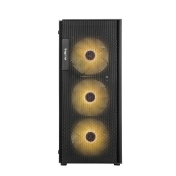 SEGOTEP Axe 5 Siyah 750W 80+ Bronze PCIE 5.1 Midi Tower Kasa (Rainbow Fan) 