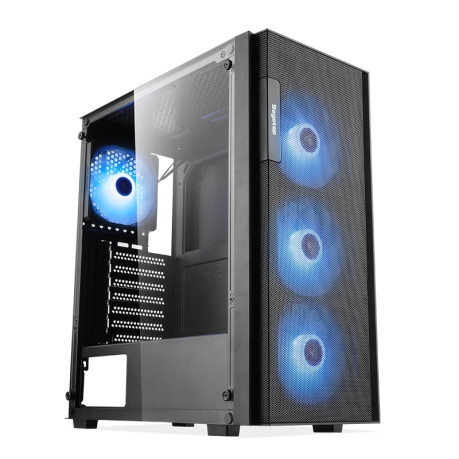 SEGOTEP Axe 5 Siyah 750W 80+ Bronze PCIE 5.1 Midi Tower Kasa (Rainbow Fan) 