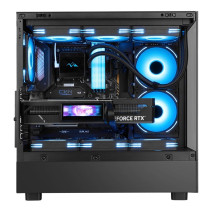 SEGOTEP Endura Pro+ Siyah 750W 80+ Bronze PCIE 5.1 Midi Tower Kasa (6xARGB Fan)