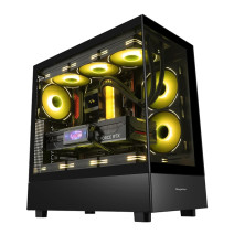 SEGOTEP Endura Pro+ Siyah 750W 80+ Bronze PCIE 5.1 Midi Tower Kasa (6xARGB Fan)