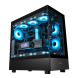 SEGOTEP Endura Pro+ Siyah 750W 80+ Bronze PCIE 5.1 Midi Tower Kasa (6xARGB Fan)