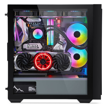 SEGOTEP Gank 360 Siyah 750W 80+ Bronze PCIE 5.1 Full Tower Kasa (ARGB Fan)