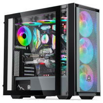 SEGOTEP Gank 360 Siyah 750W 80+ Bronze PCIE 5.1 Full Tower Kasa (ARGB Fan)