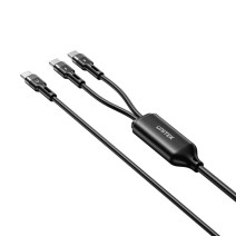 UNITEK 2in1 TYPE-C HIZLI ŞARJ KABLO (C14146ABK01-1.8M)