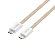 UNITEK TYPE-C MANYETİK HIZLI ŞARJ KABLOSU BEJ (C14141ACL01-1M)