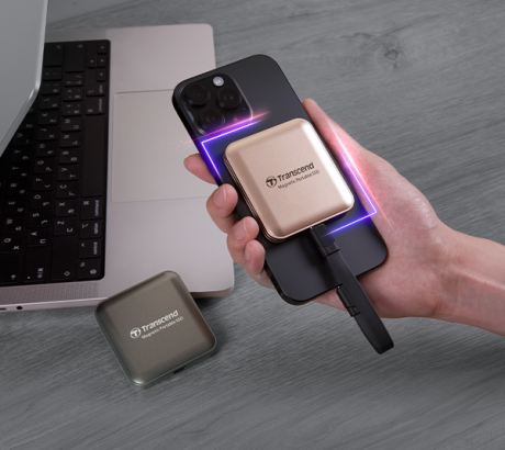 Transcend ESD420 Portable 1TB MagSafe Bej SSD (TS1TESD420G)