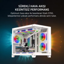 JAMES DONKEY STARK S700 750W BEYAZ GAMING KASA