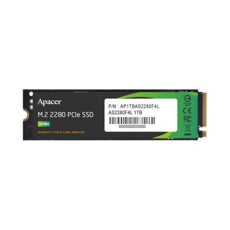 Apacer AS2280F4L 1TB 10400/8600/MBs PCle Gen5x4 M.2 SSD Disk (AP1TBAS2280F4L-1)