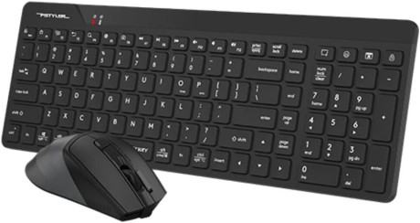 A4 TECH FG2400 Q SILENT 2.4 GHZ AİR2 SİYAH KLAVYE+MOUSE