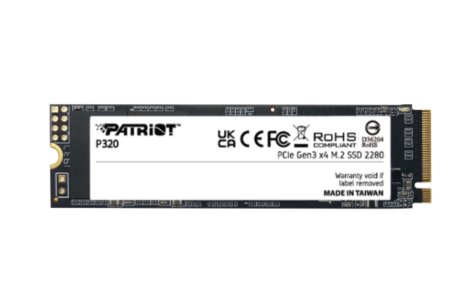 Patriot P320 256GB 2200/1200MB/s NVMe M.2 SSD Disk (P320P256GM28)