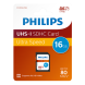 PHILIPS 16GB SDXC 80MB/S C10 FM16SD45B/00