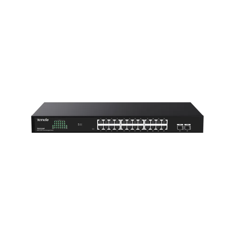 TENDA TEG2226F 24GE PORT, 2X SFP BULUT YÖNETİLEBİLİR SWİTCH
