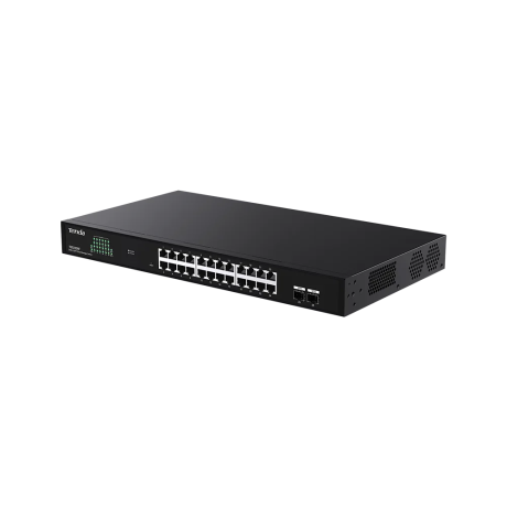 TENDA TEG2226F 24GE PORT, 2X SFP BULUT YÖNETİLEBİLİR SWİTCH