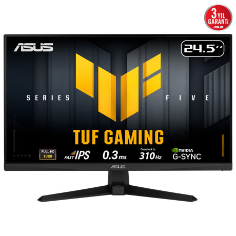 24.5 ASUS TUF GAMING VG259QMR5A 0.3MS 310HZ GAMING AI ELMB SYNC FHD FAST IPS 